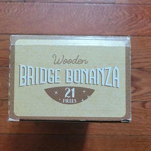 Conductor Carl 21 Piece Bridge Kit for Wooden Trains